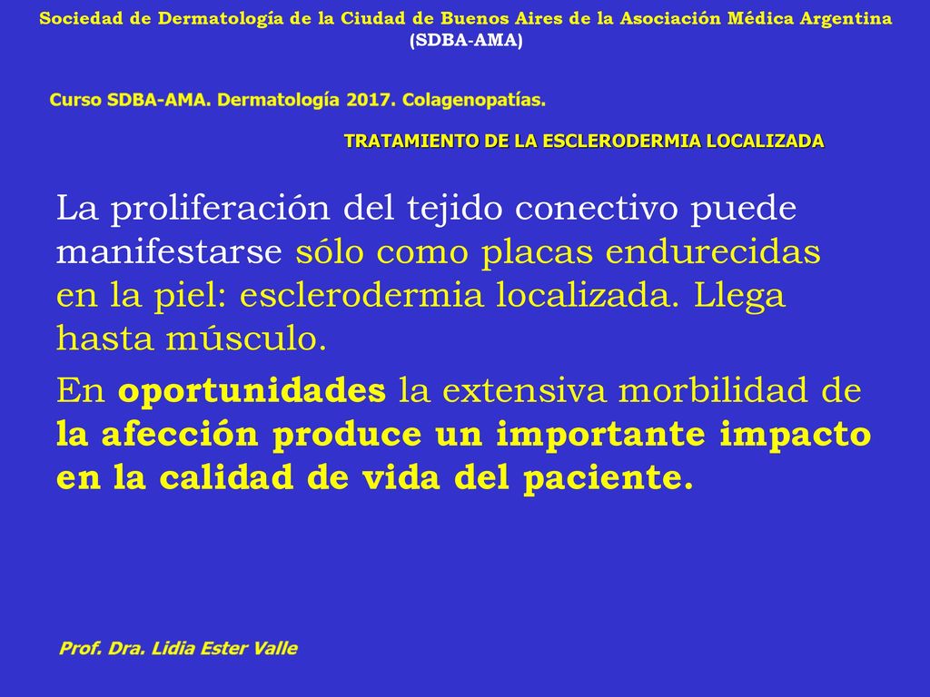 que es la esclerodermia localizada